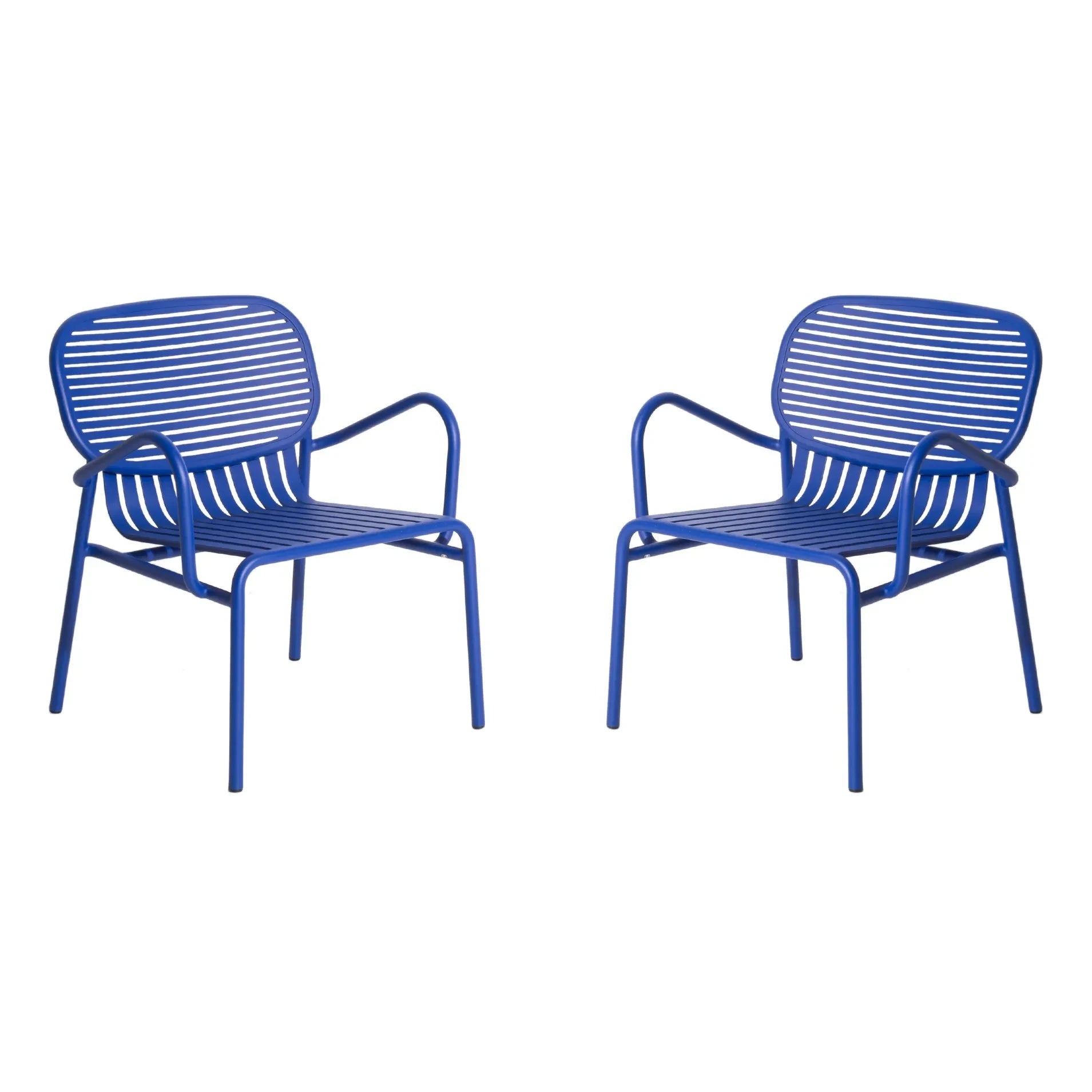 Petite Friture - Sillón de fin de semana - Juego de 2 | Azul