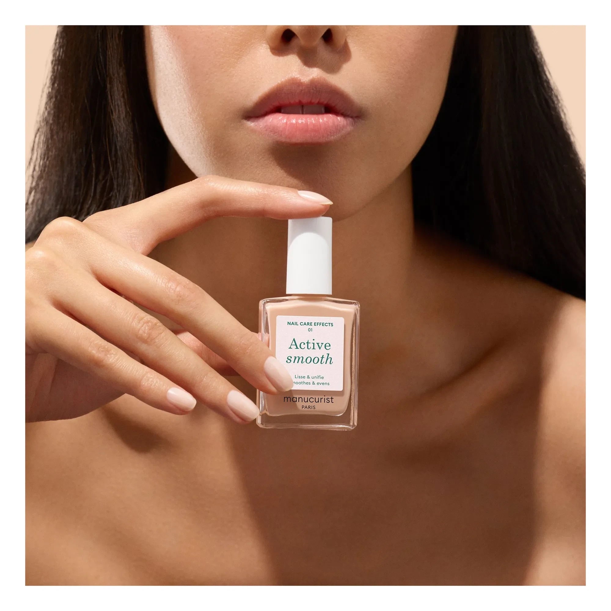 Manucurist - Esmalte de tratamiento embellecedor CC polish Active Smooth 01 - 15 ml