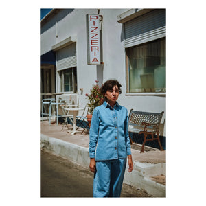 Poudre Organic - Camisa Capucine Denim - Colección Mujer | Azul Claro