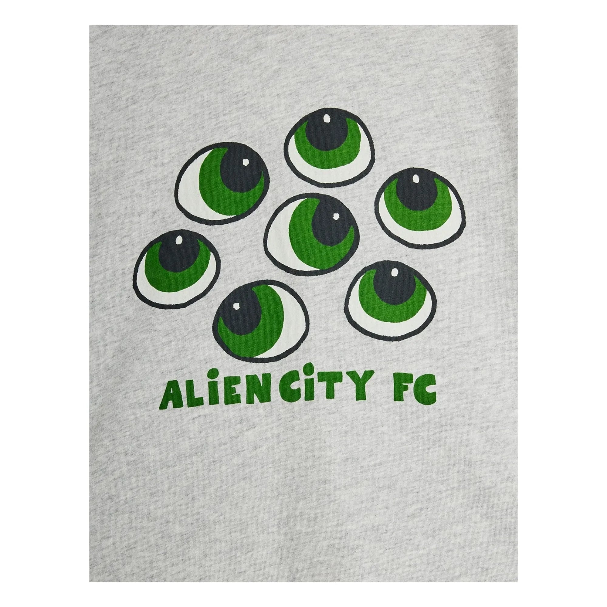Mini Rodini - Camiseta de Ojo de Algodón Orgánico | Gris Melange