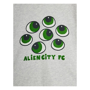 Mini Rodini - Camiseta de Ojo de Algodón Orgánico | Gris Melange