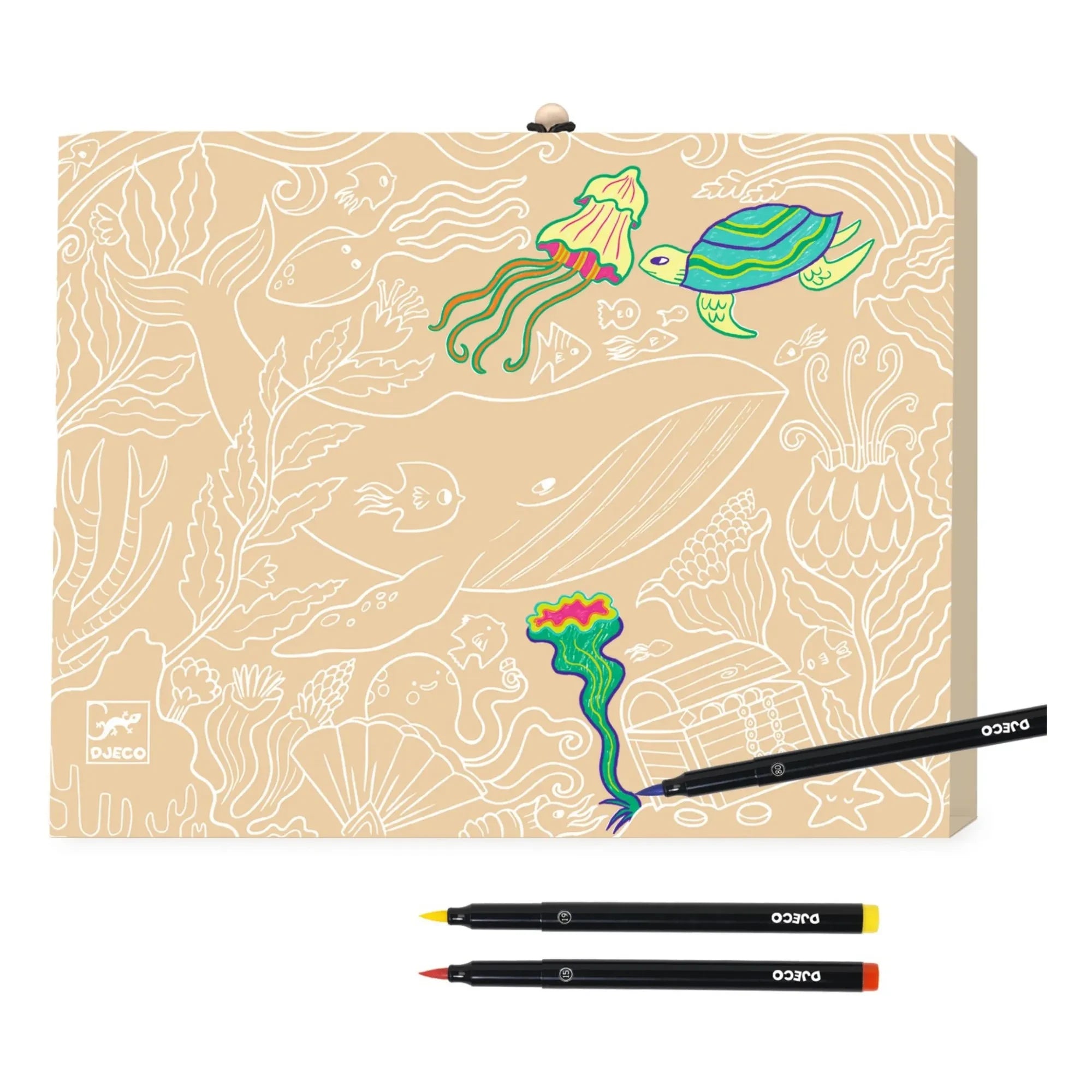 Djeco - Juego de Rotuladores de Fieltro