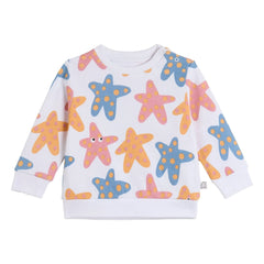 Stella McCartney Niños - Sudadera Etoiles de Mer | Blanco