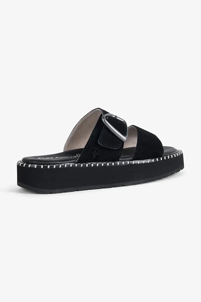 Chanclas planas de ante Scarlet para mujer de Emu Australia