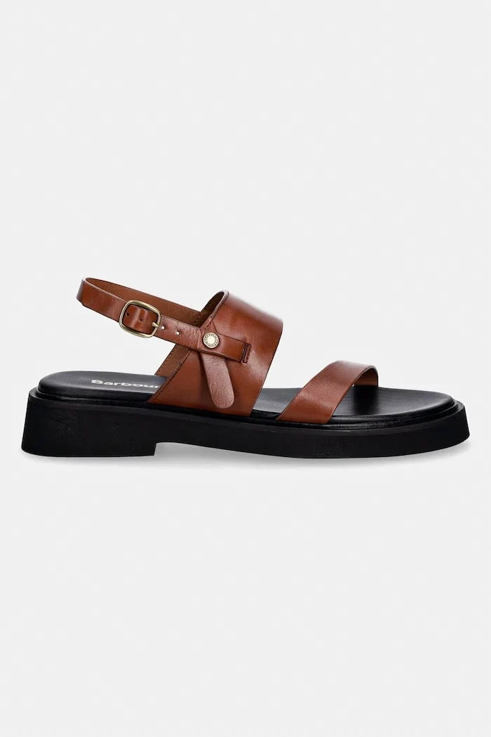 Sandalias Dakota de cuero Barbour para mujer