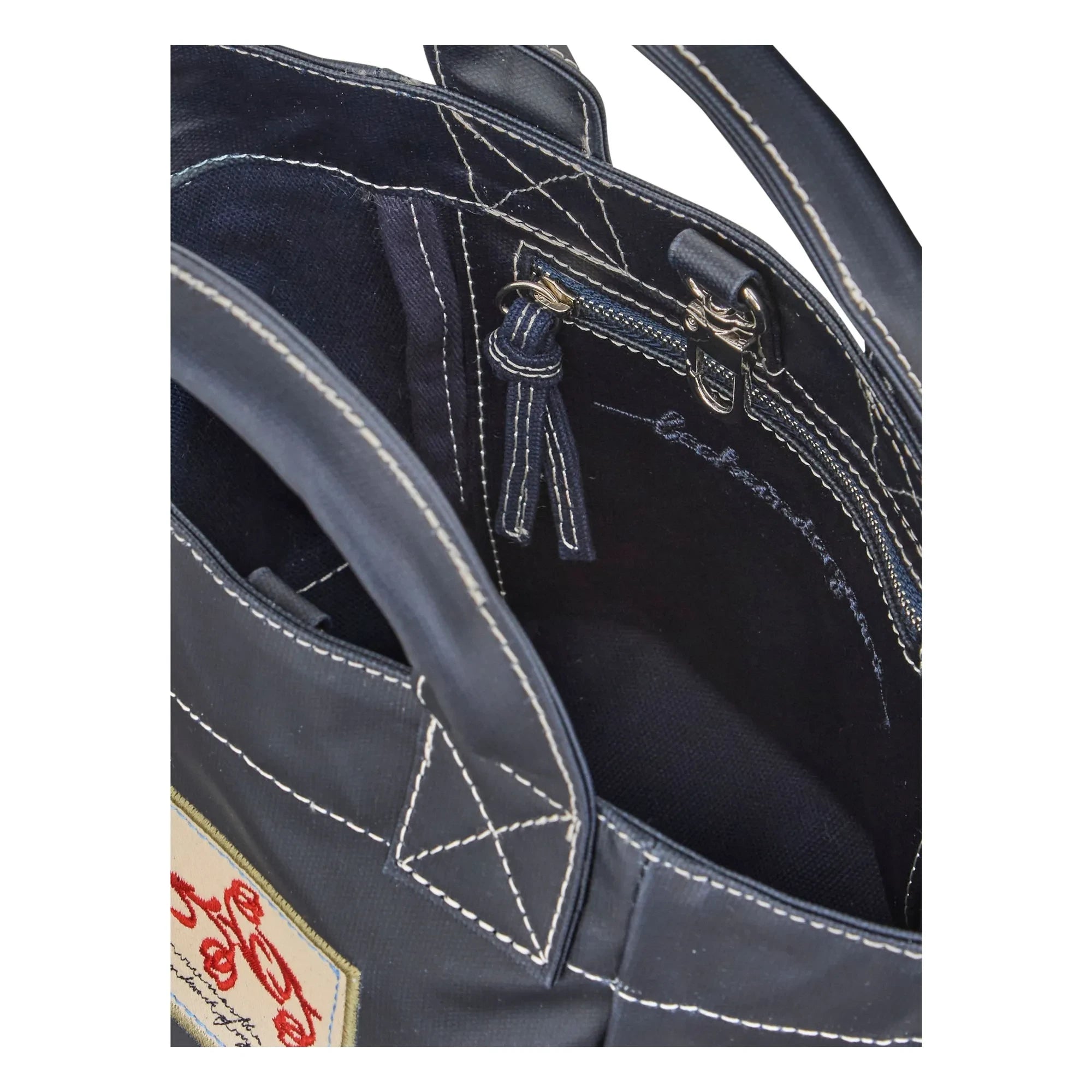 Becksöndergaard - Bolso de algodón Gabby | Azul marino