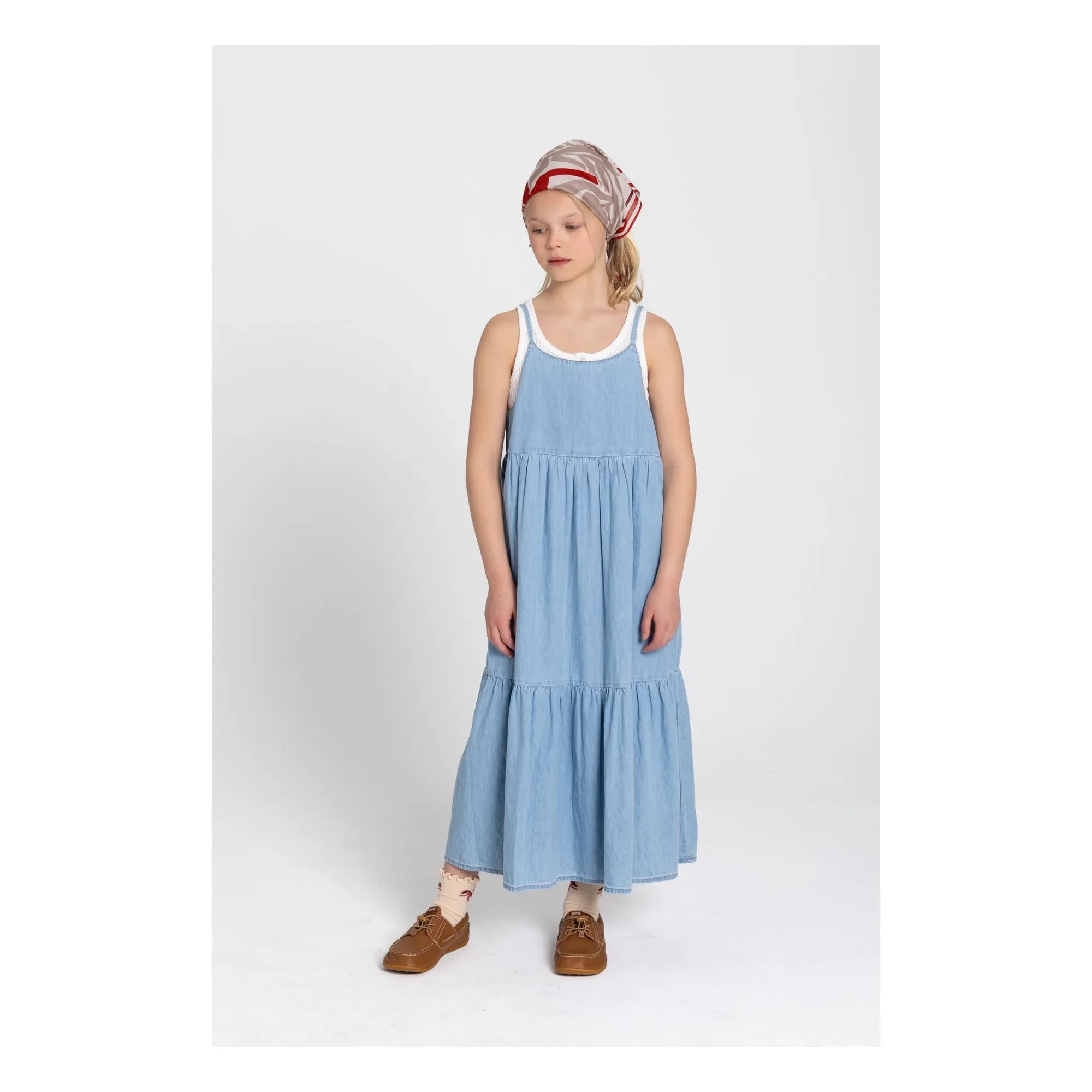 Hundred Pieces - Vestido vaquero Sanda | Azul