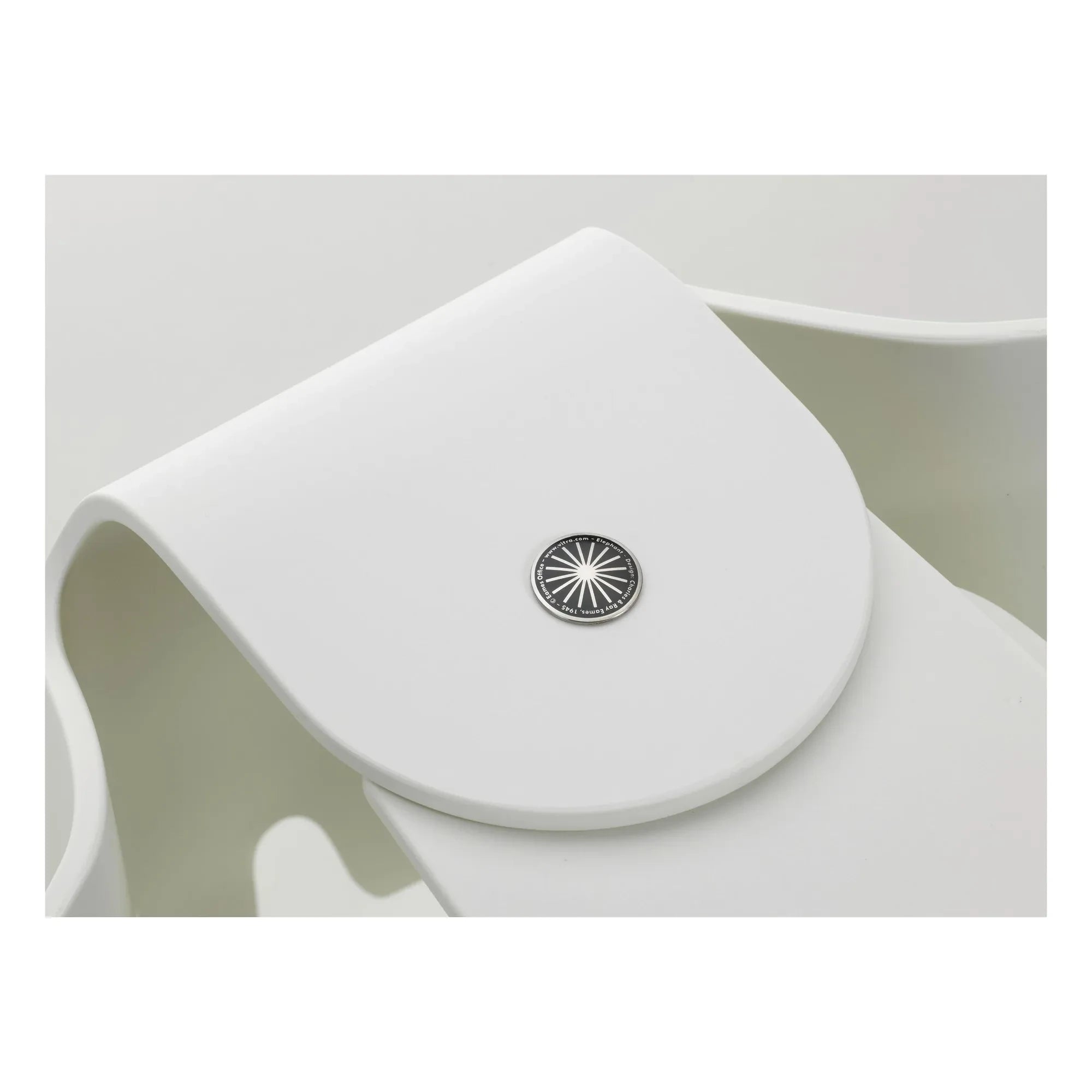 Vitra - Tabure elefante Eames | Blanco