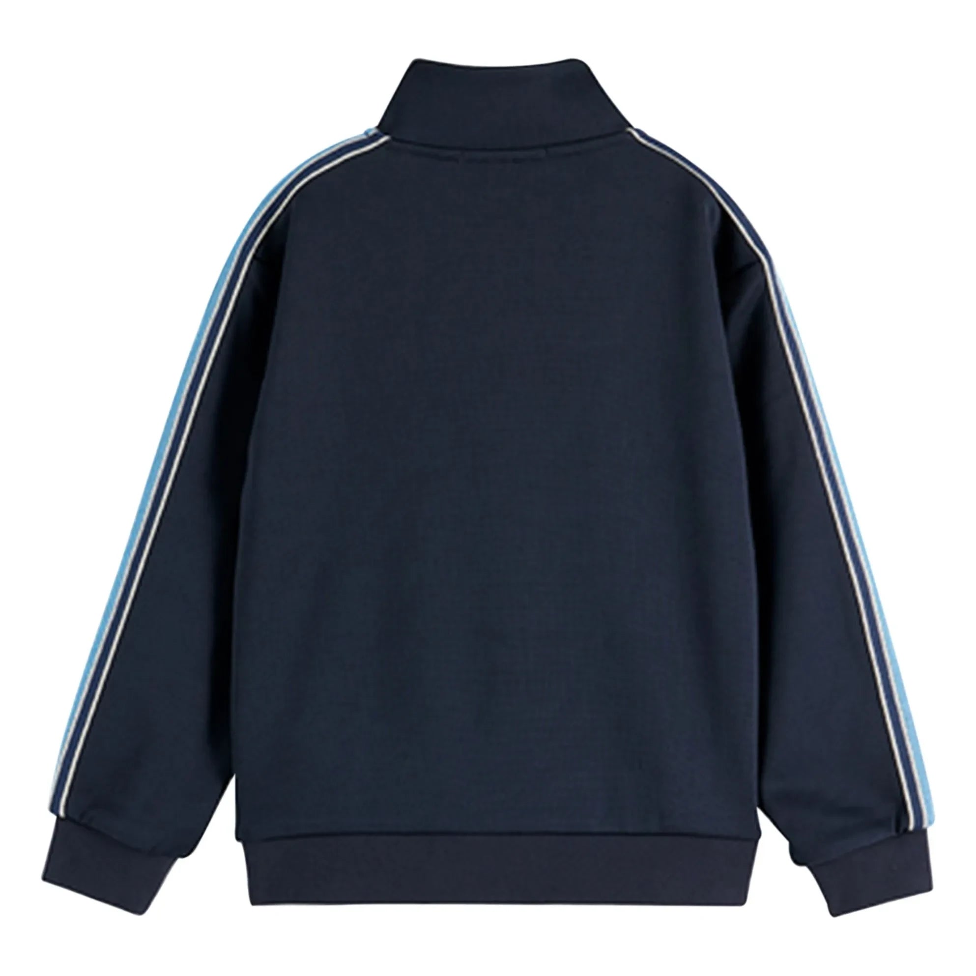 Scotch & Soda - Sudadera de rayas con cremallera | Azul marino