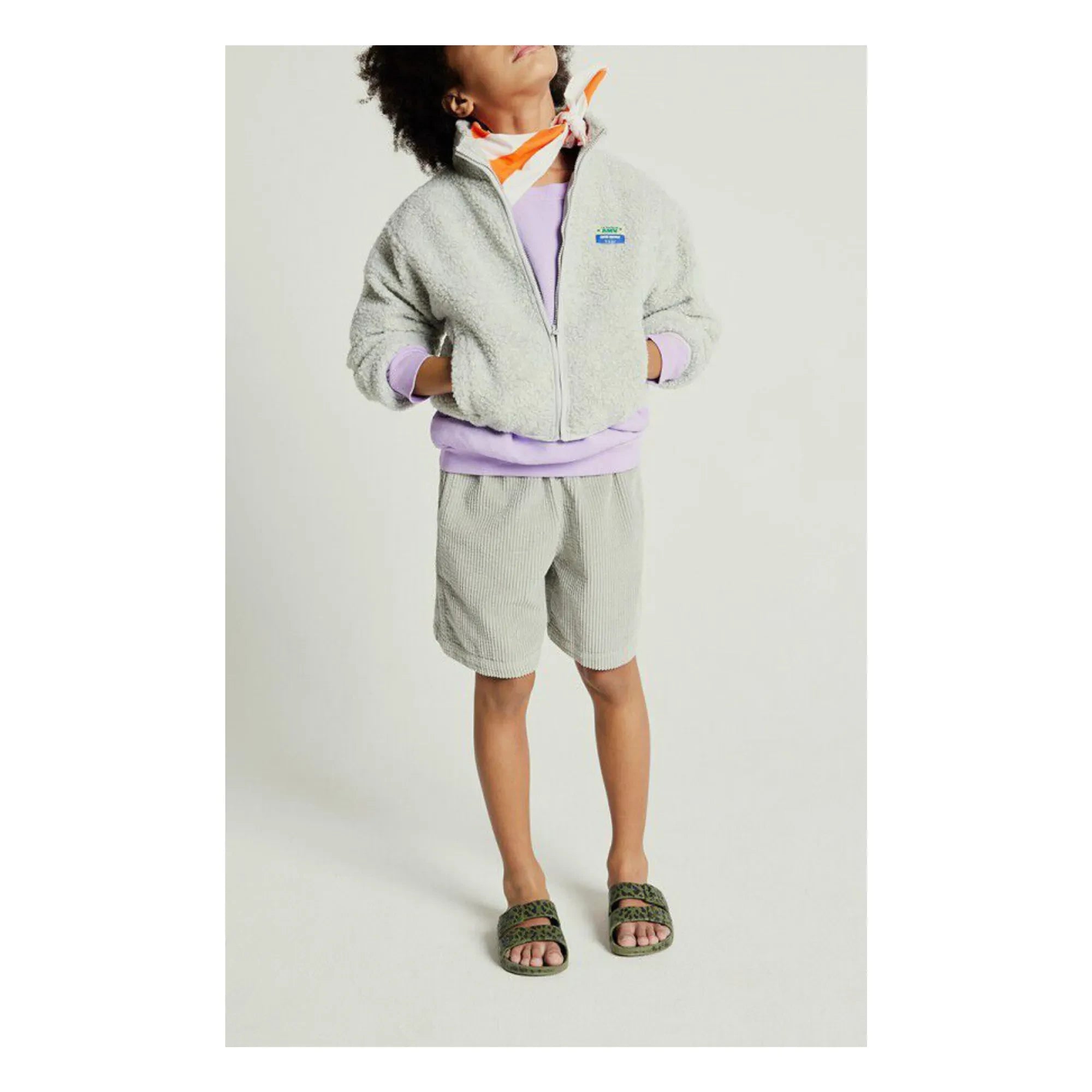 American Vintage - Chaqueta Sherpa Hoktown | Blanco Brezo