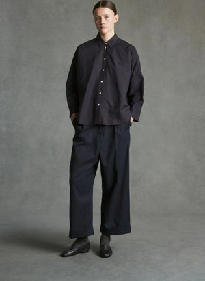 Hod - Pantalón Mariano con Pinzas | Azul marino