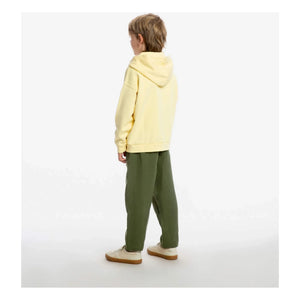 Matona - Sudadera con capucha y cremallera de algodón orgánico | Amarillo pálido