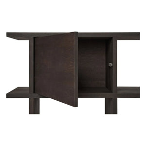 Ferm Living - Módulo de madera para estantería Kona | Roble Oscuro