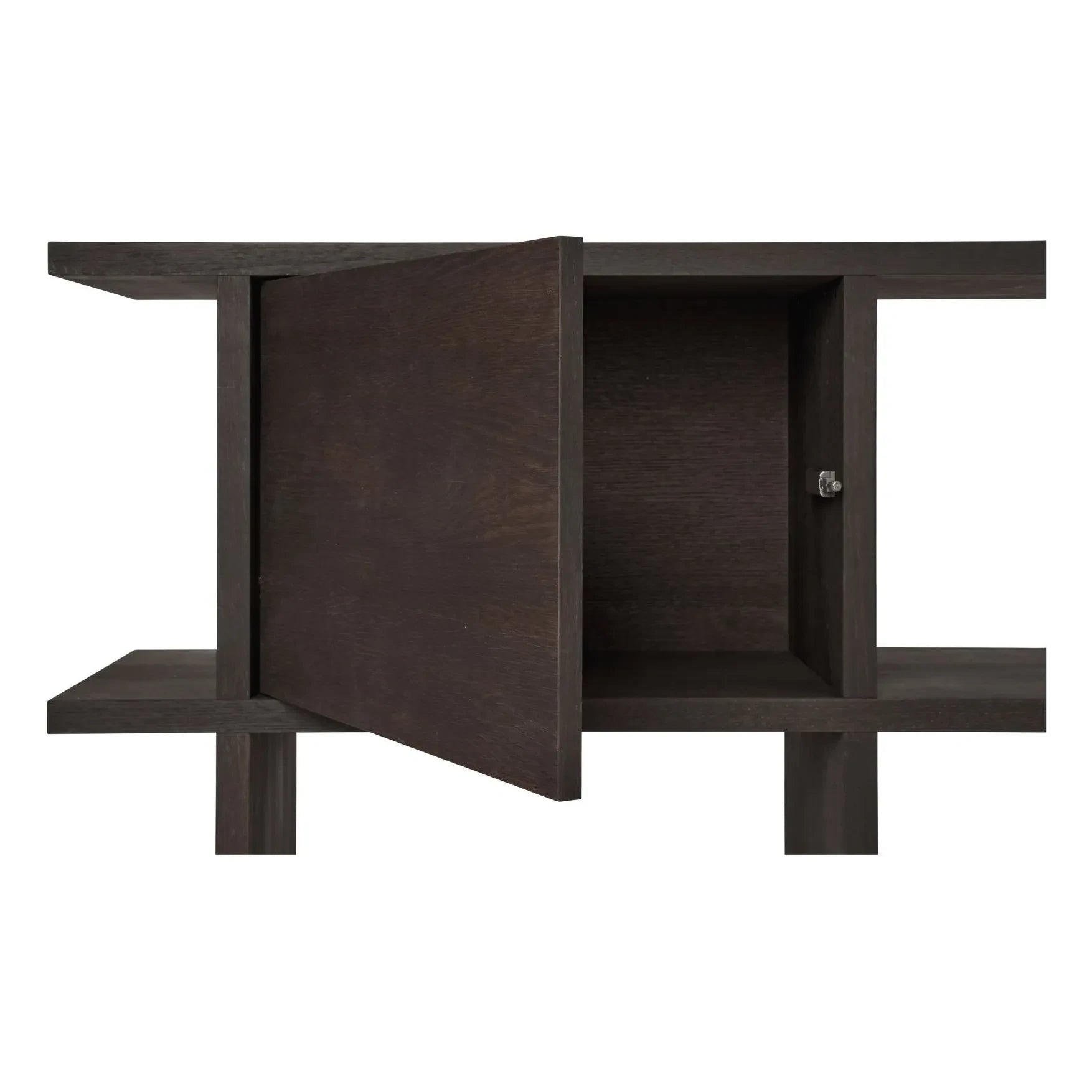 Ferm Living - Módulo de madera para estantería Kona | Roble Oscuro