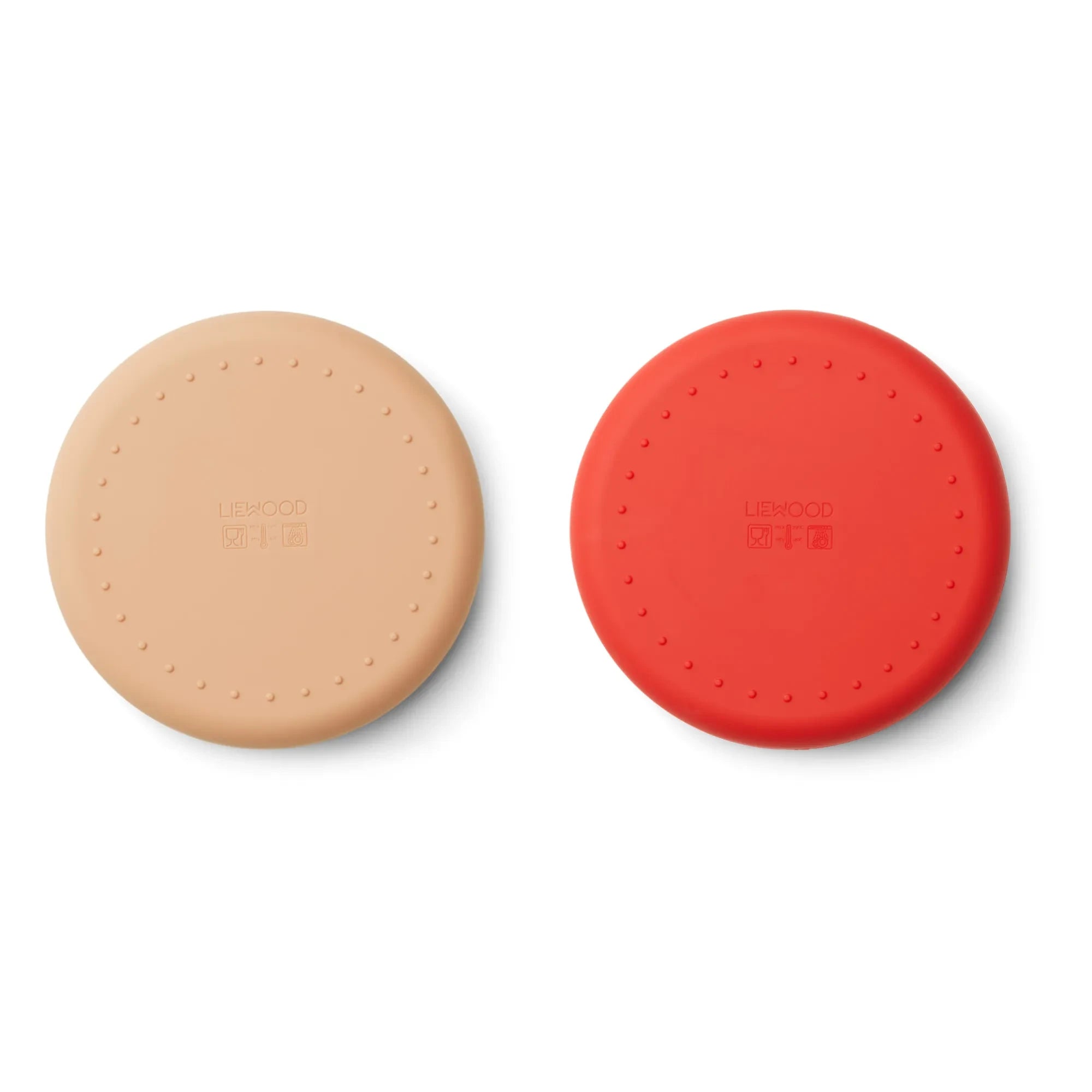 Liewood - Platos Gordon - Juego de 2 | Rojo