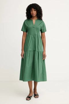 Vestido de verano de algodón Weekend Max Mara CAPSULA