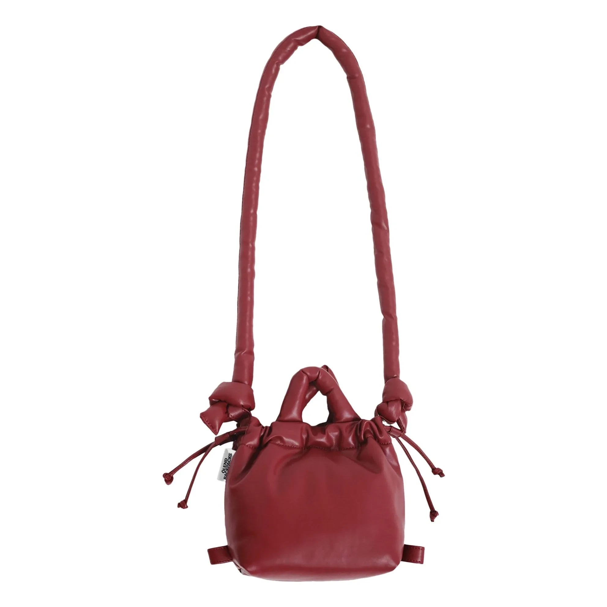 Olend - Bolso Micro Ona de Piel Vegana | Rojo Cereza