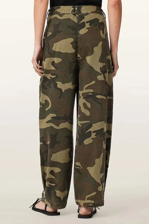 Pantalones holgados de mujer de algodón BECCA de AllSaints