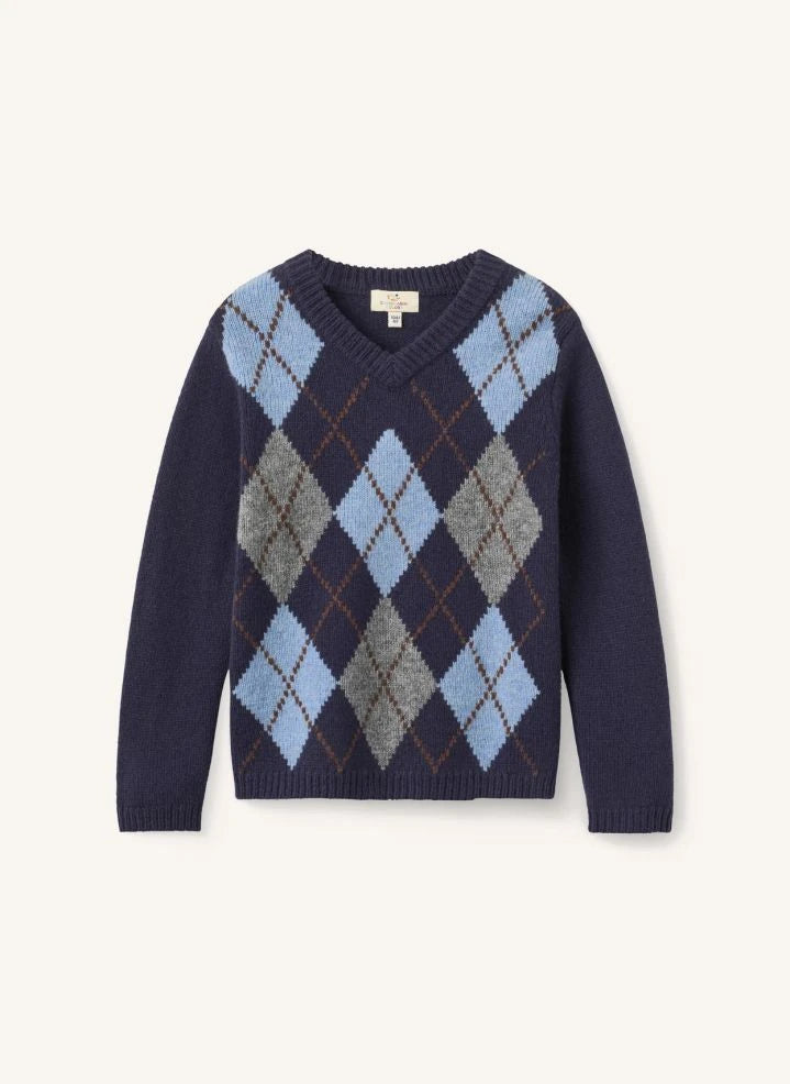 Copenhagen Colors - Lacivert Argyle Kazak