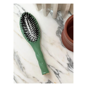 La Bonne Brosse - N°03 Temel Yumuşak Saç Fırçası - Hassas Saç Derisi | Badem yeşili