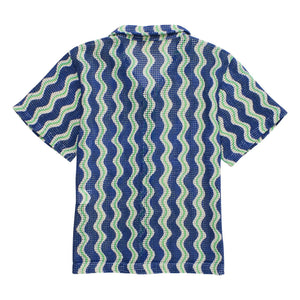 Maison Mangostan - Camisa Ondulada | Azul