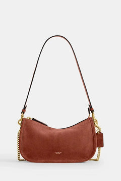 Bolso de piel Coach Suede Waverly para mujer