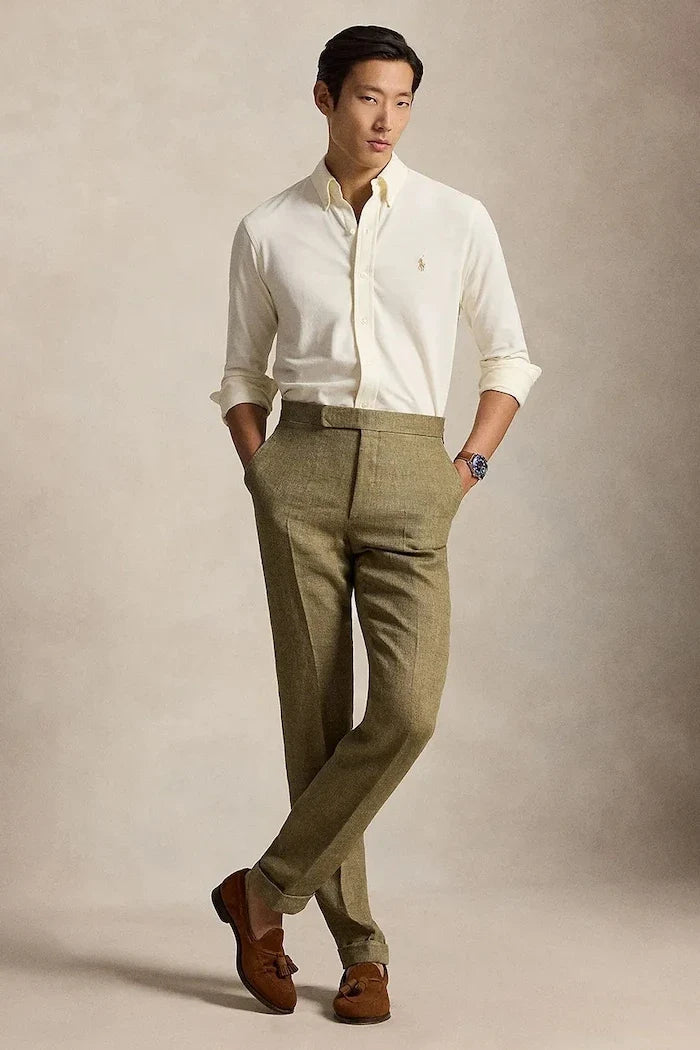 Camisa de algodón Polo Ralph Lauren para hombre
