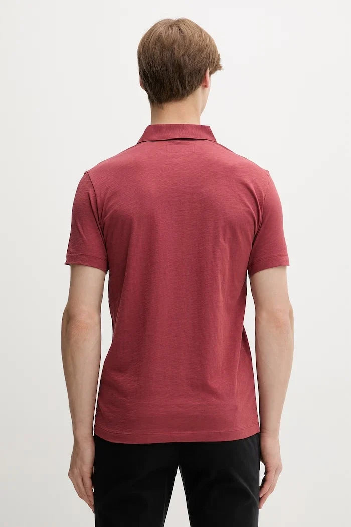 Polo de algodón con cuello para hombre Marc O'Polo