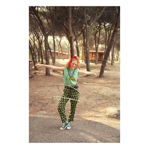Sisters Department - Camiseta Alicia de Algodón con Hombreras | Verde