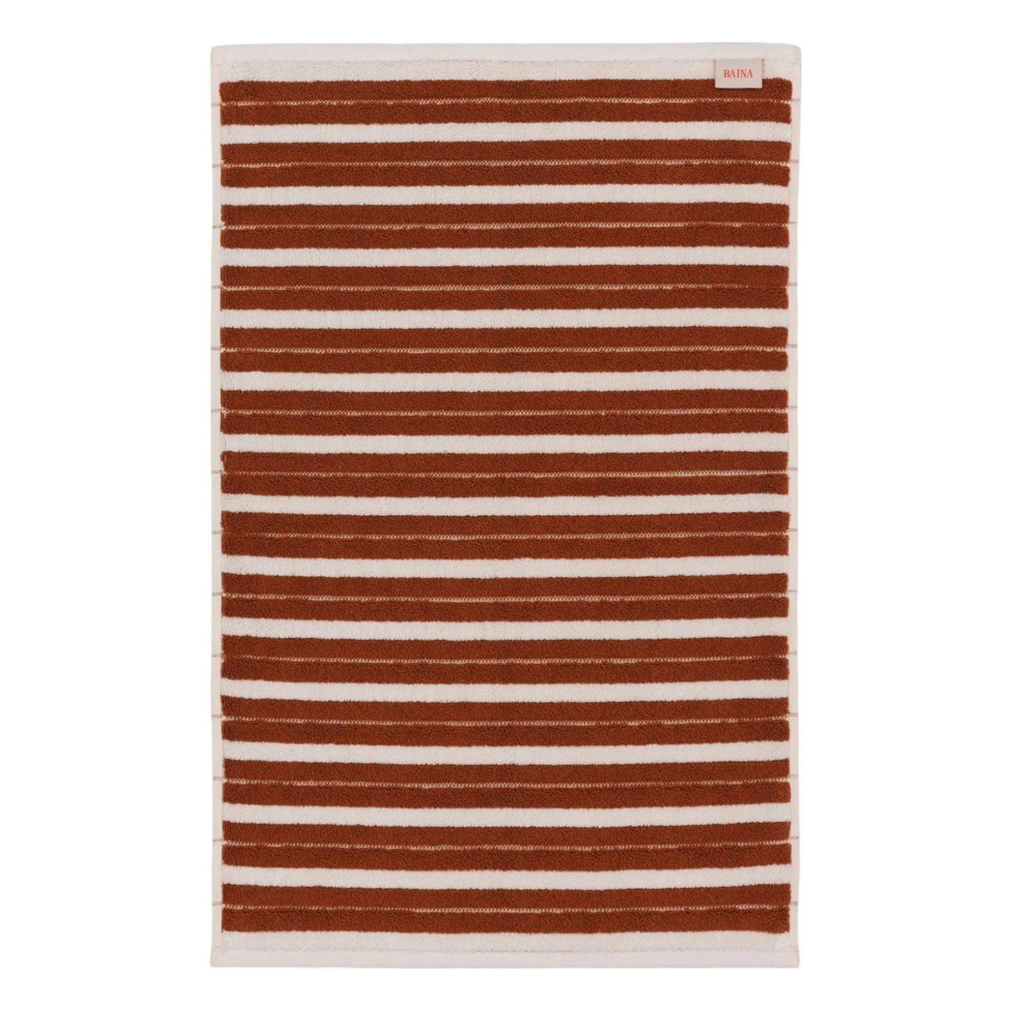 Baina - Alfombra de baño Echo | Terracota