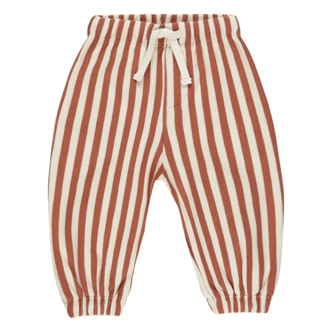 Rylee + Cru - Jogger rayado | Rojo ladrillo