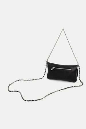 ZADIG&VOLTAIRE ROCK NANO GRAINED LEATH STUDS Bolso de piel
