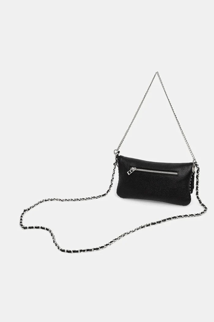 ZADIG&VOLTAIRE ROCK NANO GRAINED LEATH STUDS Bolso de piel