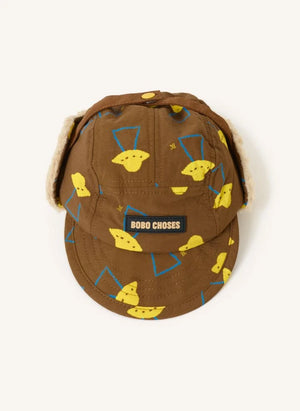 Bobo Choses - Sherpa Cap Soucoupes Fibra Reciclada | Marrón