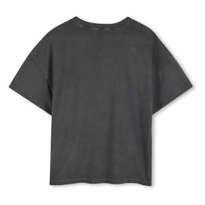 Zadig & Voltaire - Camiseta Extragrande I Want Magic | Gris Oscuro
