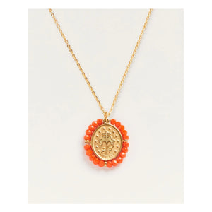 Collar Palas - Santa María | Naranja