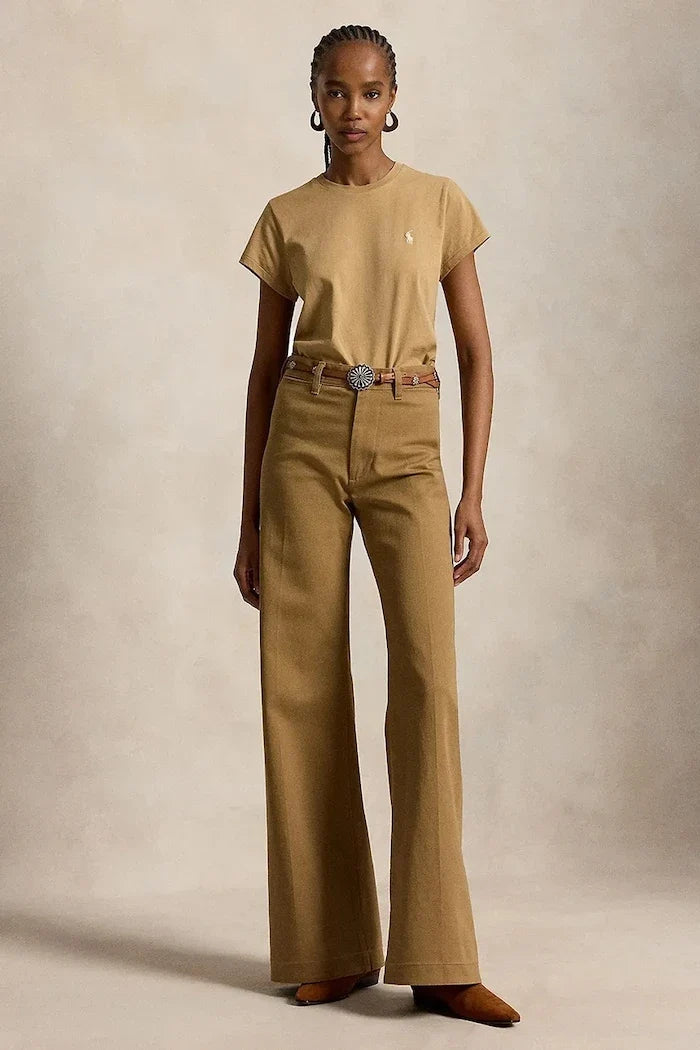 Camiseta de algodón para mujer Polo Ralph Lauren