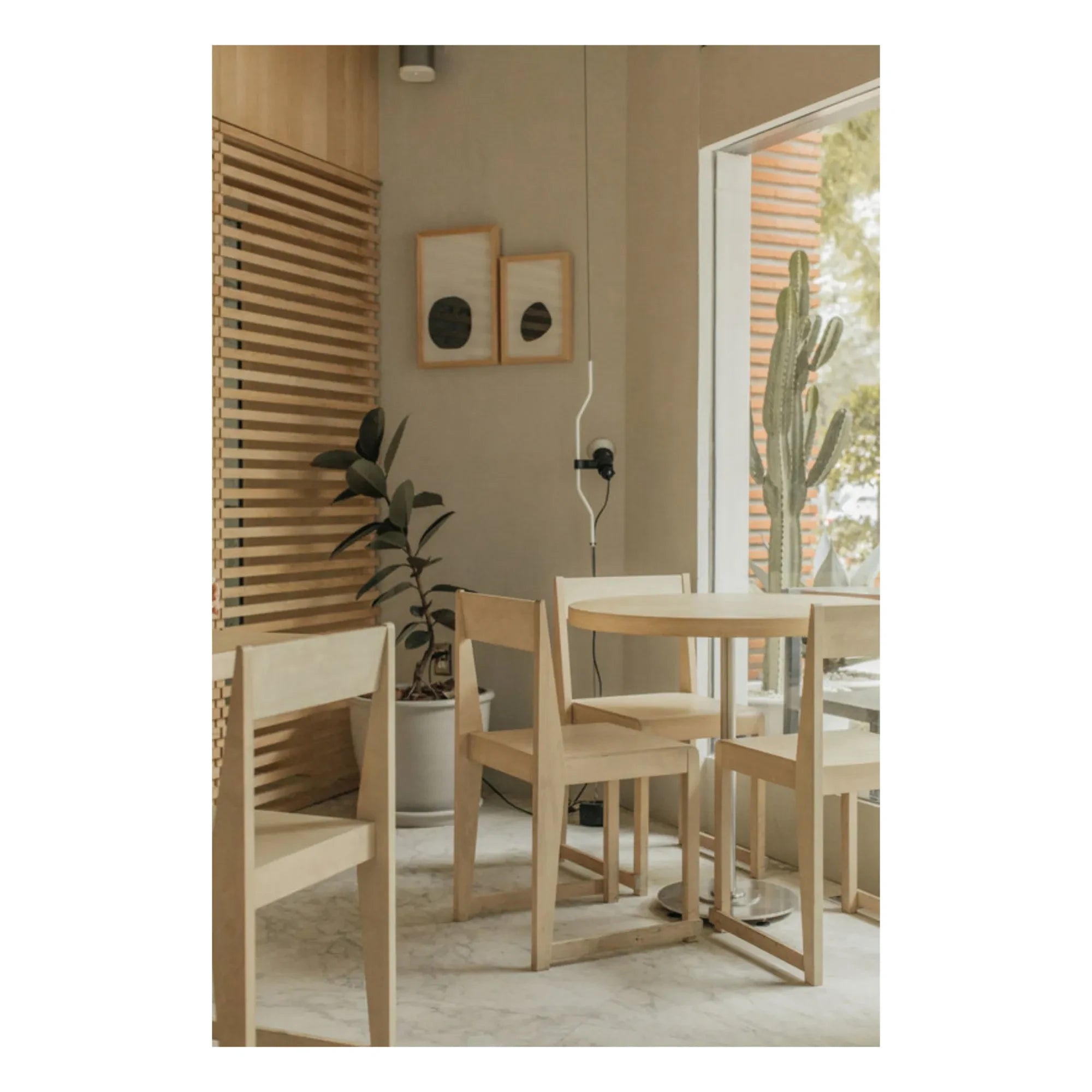 Frama - Silla de madera | Madera clara