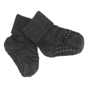 GOBABYGO - Pack de 4 pares de calcetines antideslizantes de bambú | Azul