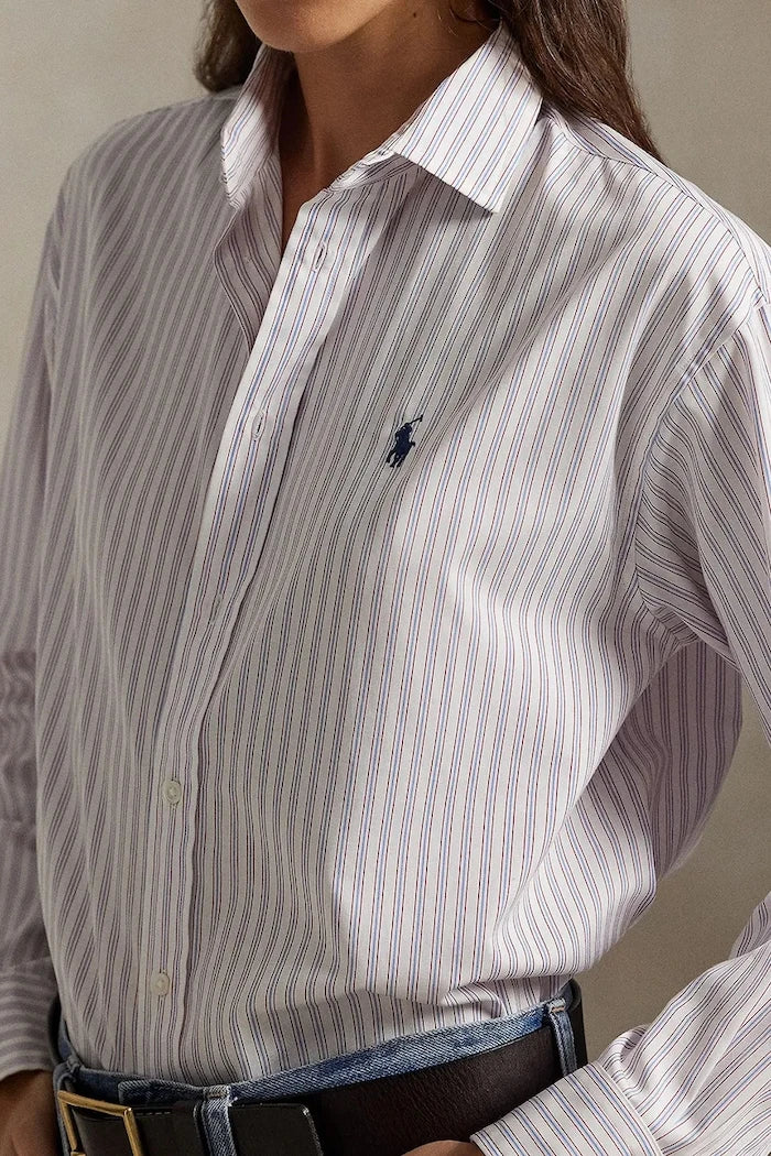 Polo Ralph Lauren Camisa de algodón para mujer
