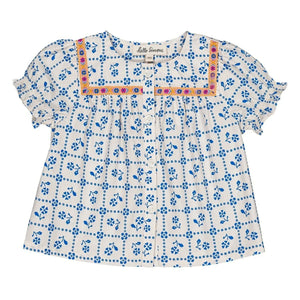 Hello Simone - Blusa Lana Faïence | Blanco