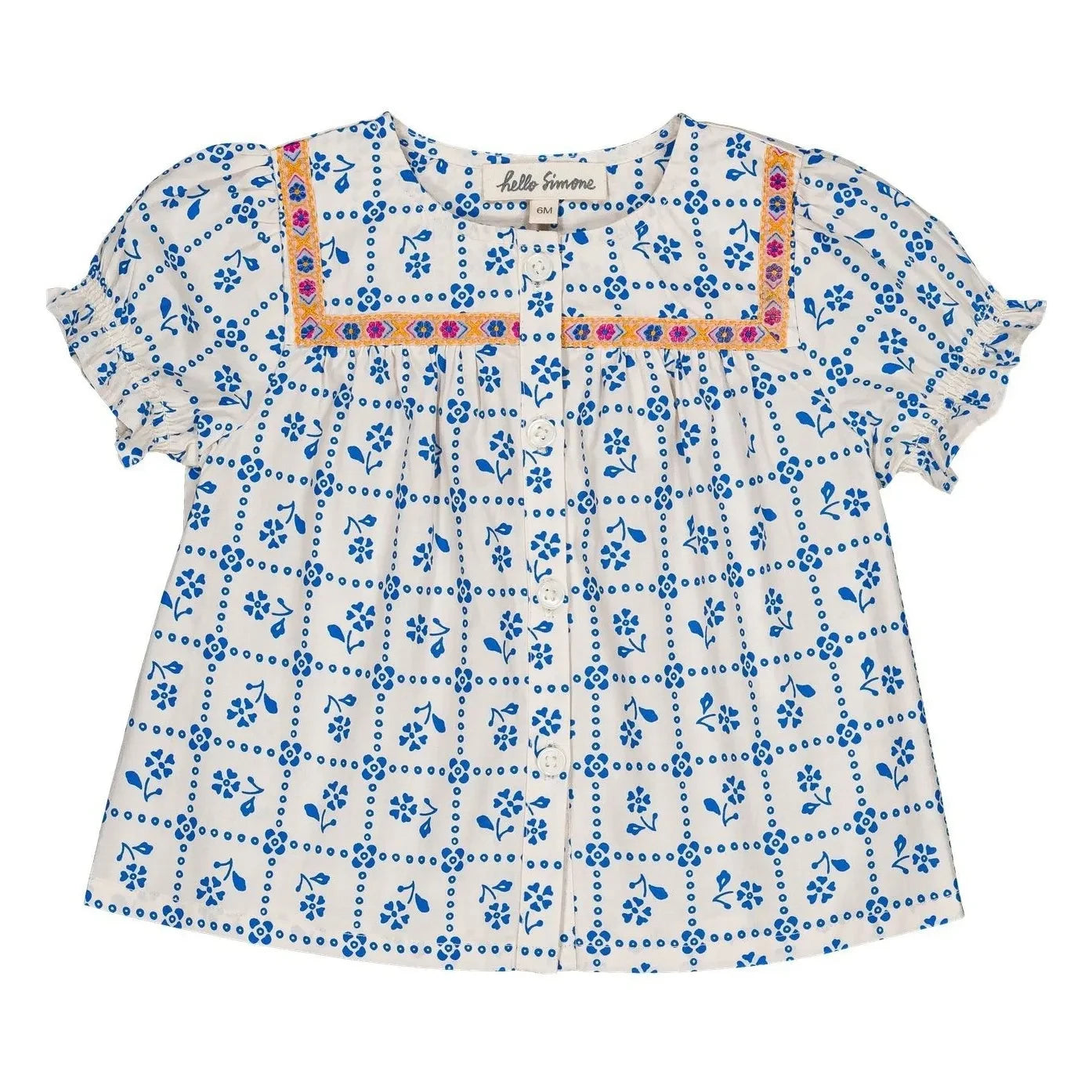 Hello Simone - Blusa Lana Faïence | Blanco