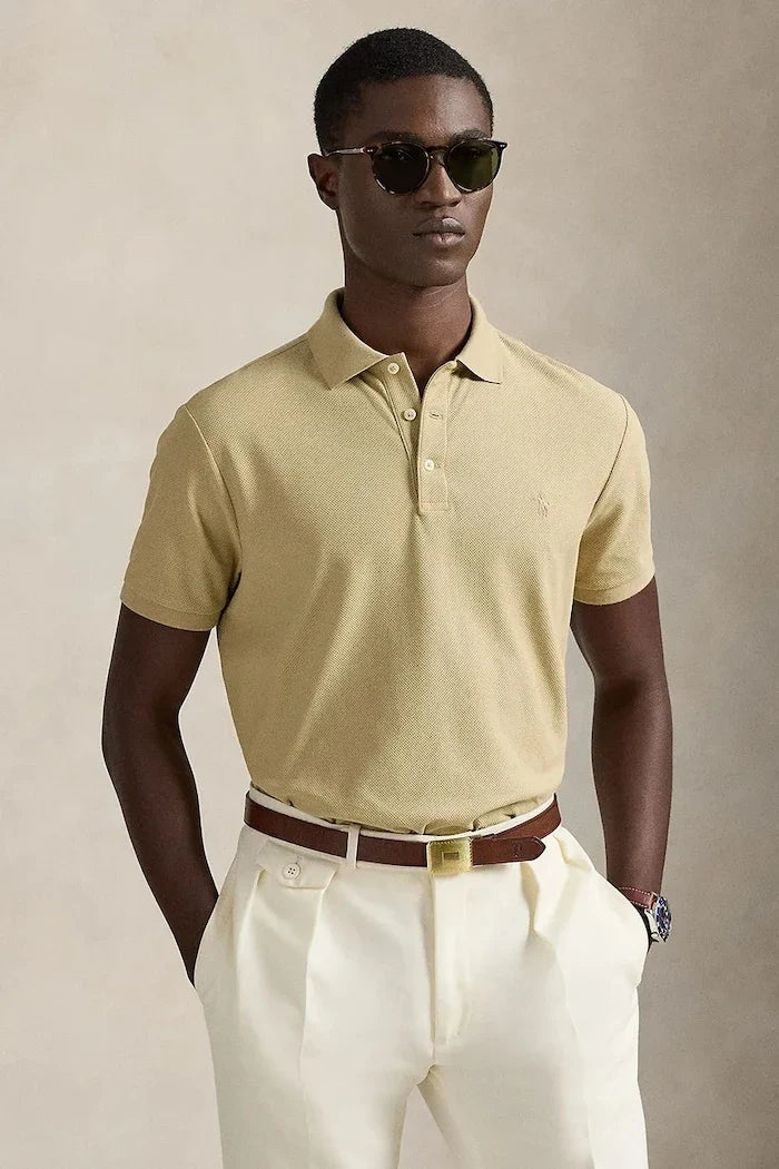 Polo Ralph Lauren Camiseta de algodón con cuello