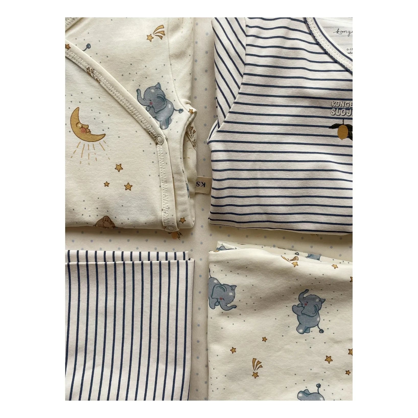 Konges Sløjd - Organik Pamuk Teddy Bear Tulum | Ekru