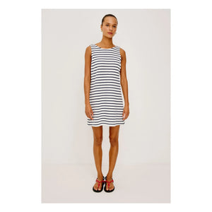Rails - Kaylee Vestido Marinero de Algodón | Marfil