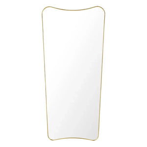 Gubi - Gio Ponti FA33 Espejo de pared - 70x146 cm | Dorado