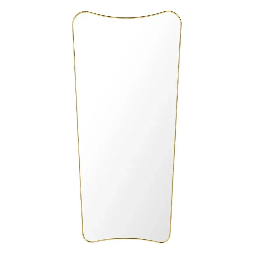 Gubi - Gio Ponti FA33 Espejo de pared - 70x146 cm | Dorado