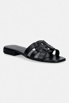Pantuflas de cuero para mujer Furla Summer