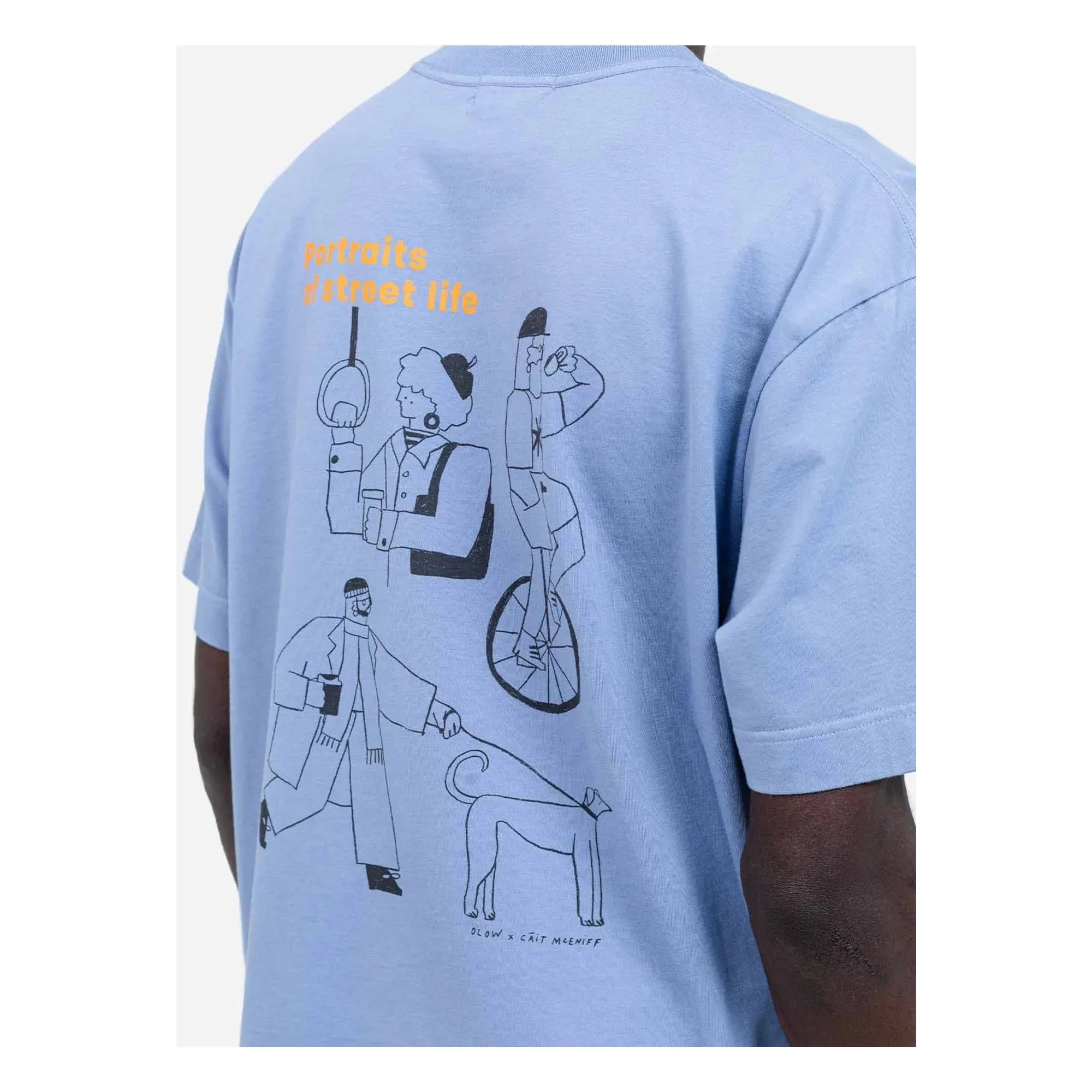 Olow - Camiseta People | Azul celeste