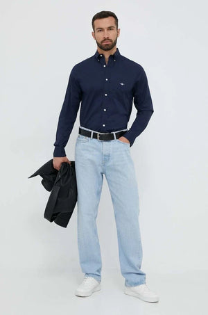 Camisa de algodón Gant para hombre